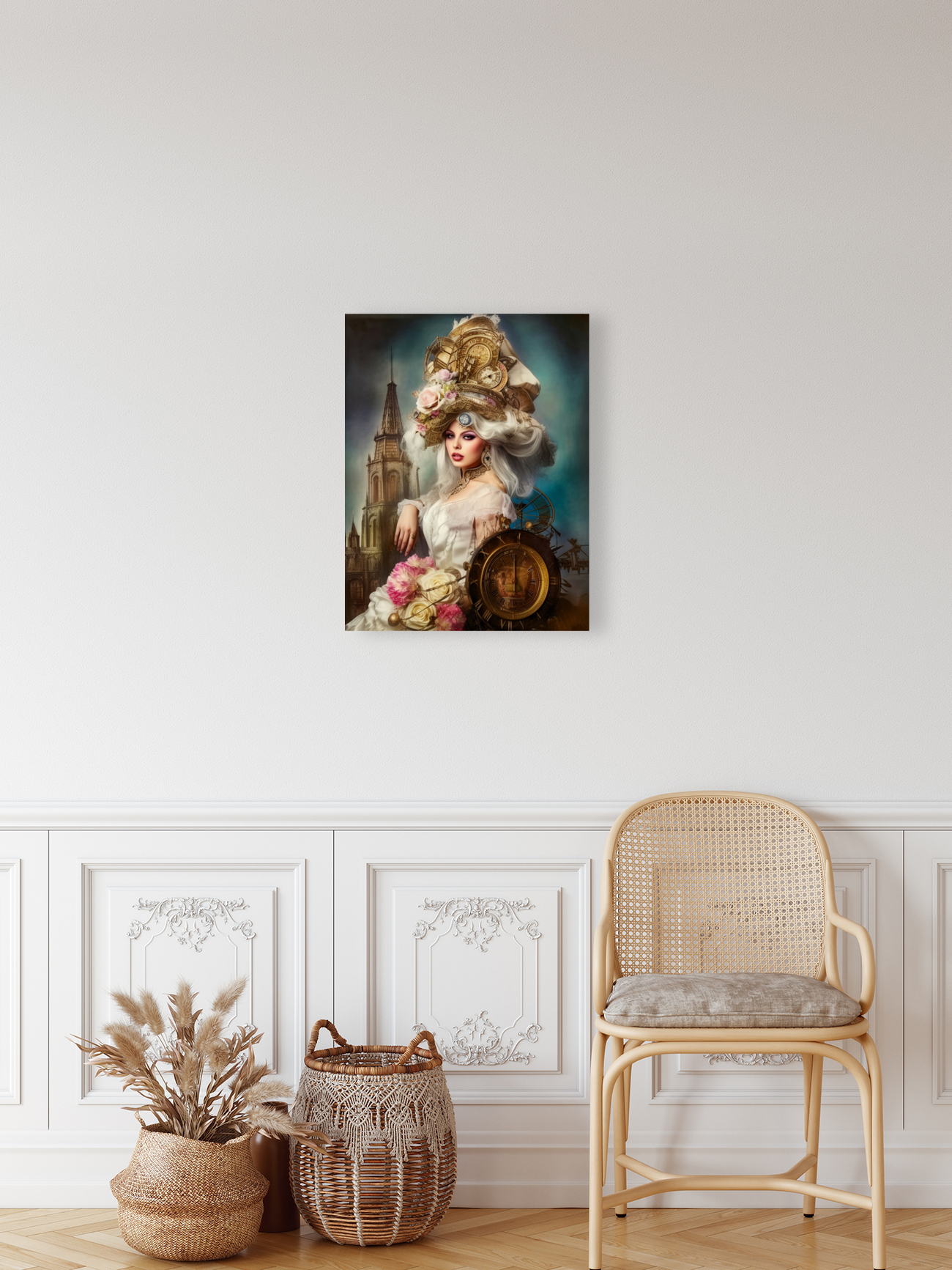 Baroque Lady Reproduction