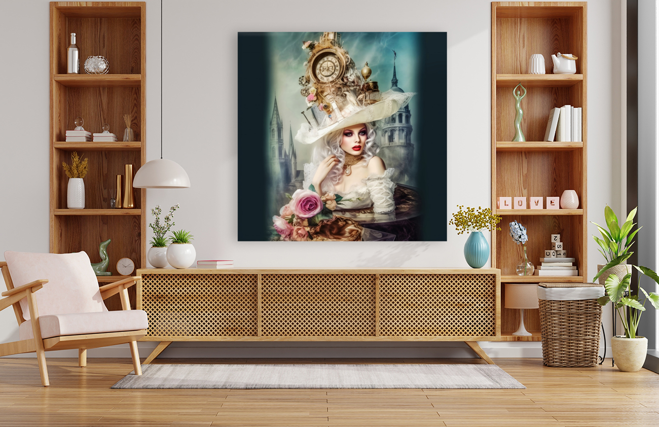 Baroque Lady1 Reproduction
