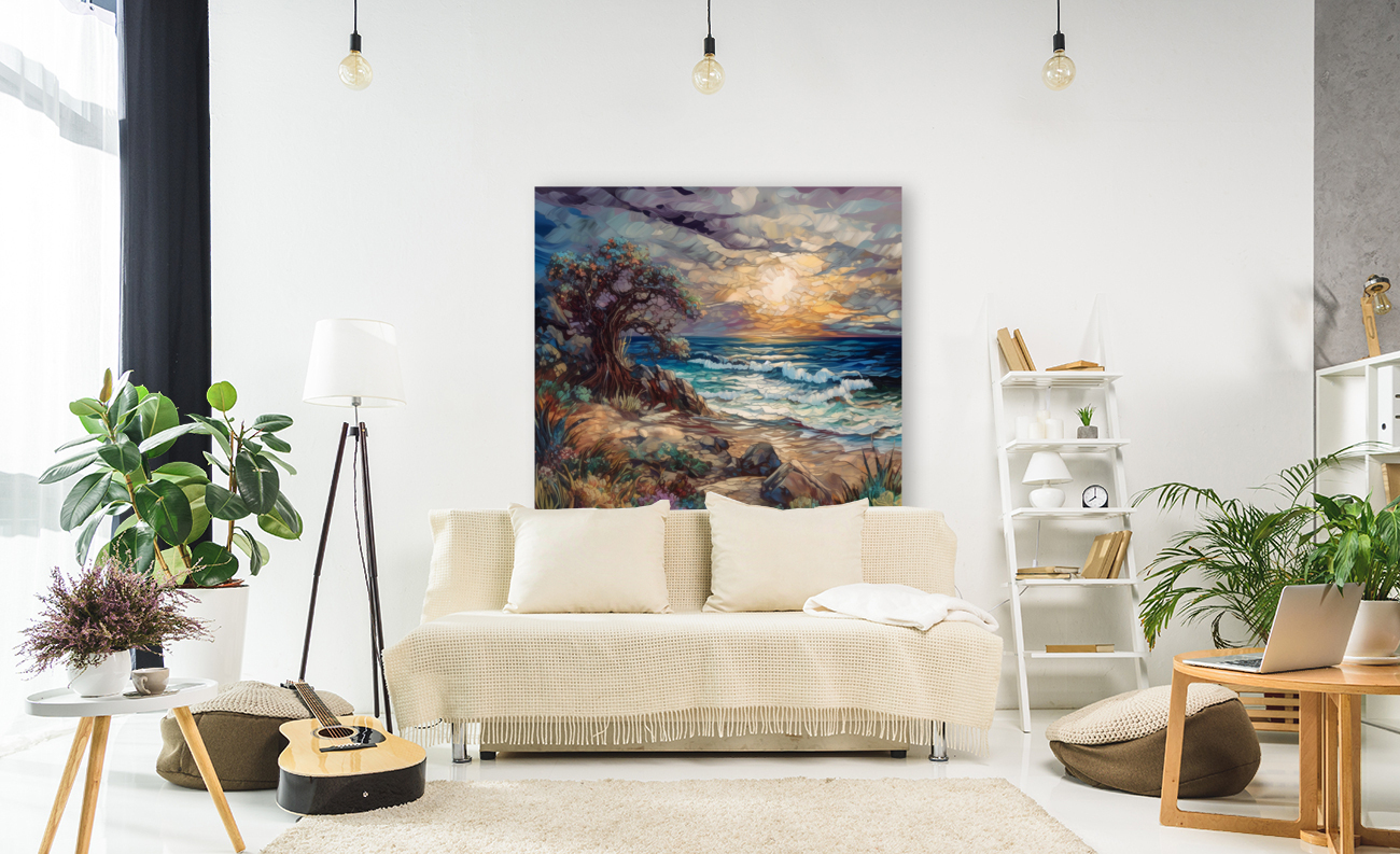 Beach Lovers Series Reproduction
