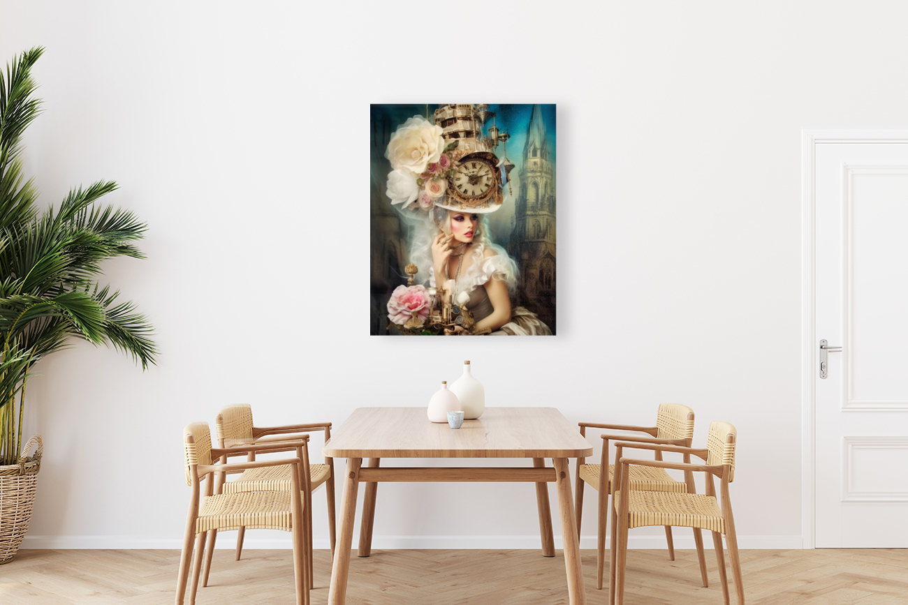Baroque Lady 4 Reproduction