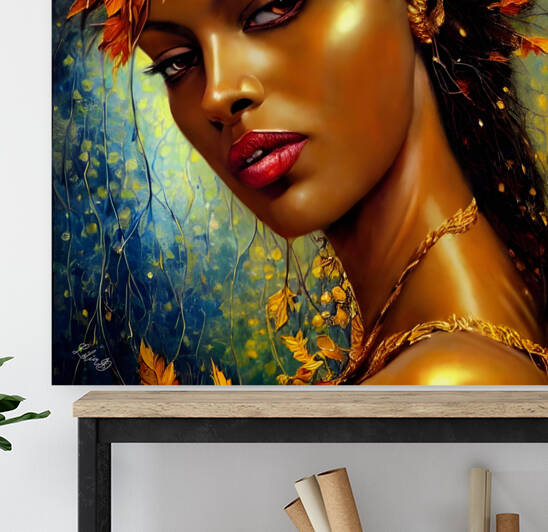 Lady Golden Autumn by ArtDreamStudio