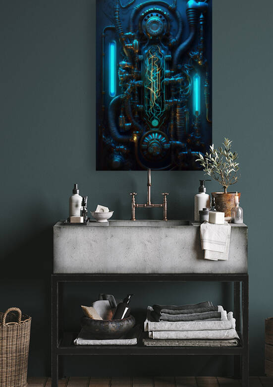 Steampunk Abstract Reproduction