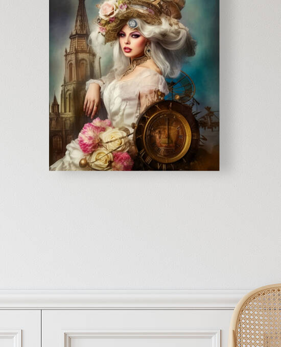 Baroque Lady Reproduction