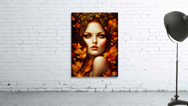 Lady Autumn Wall Preview