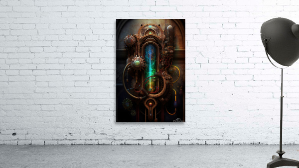Steampunk Abstract1 Wall Preview