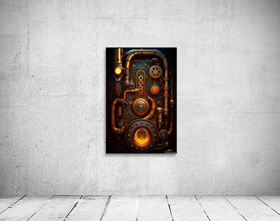 Steampunk Abstract2 Wall Preview