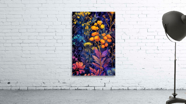 Herbal Abstract print Wall Preview
