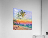 Sunset At The Beach Acrylic Print
