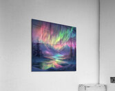 Aurora borealis Acrylic Print