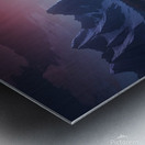 mystical landscape Metal print