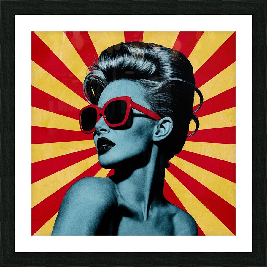 Sexy Lady Picture Frame print