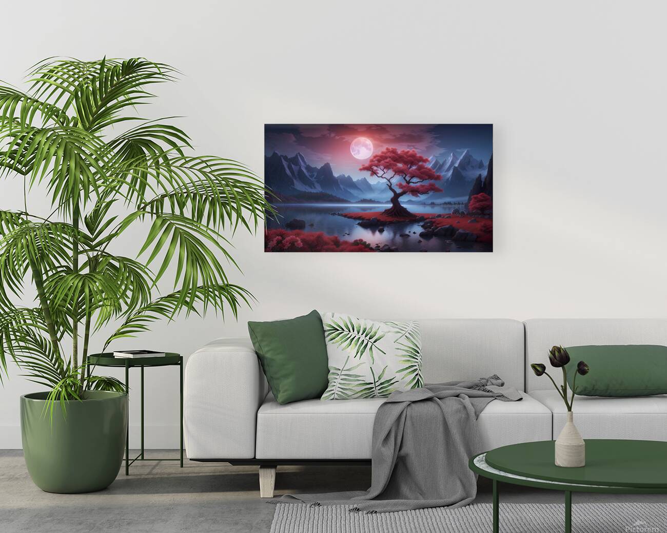 mystical landscape Reproduction