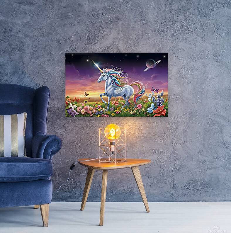 glowing unicorn Reproduction