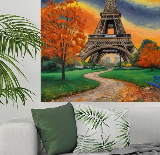Paris Eiffel Tower by samo styel