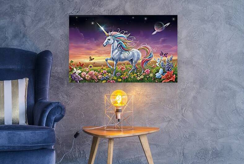 glowing unicorn by samo styel