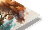 Explore the balance between the four HD Metal print