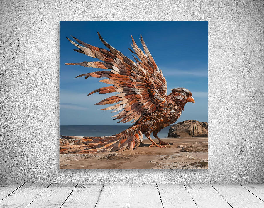 mythical sparrow Wall Preview