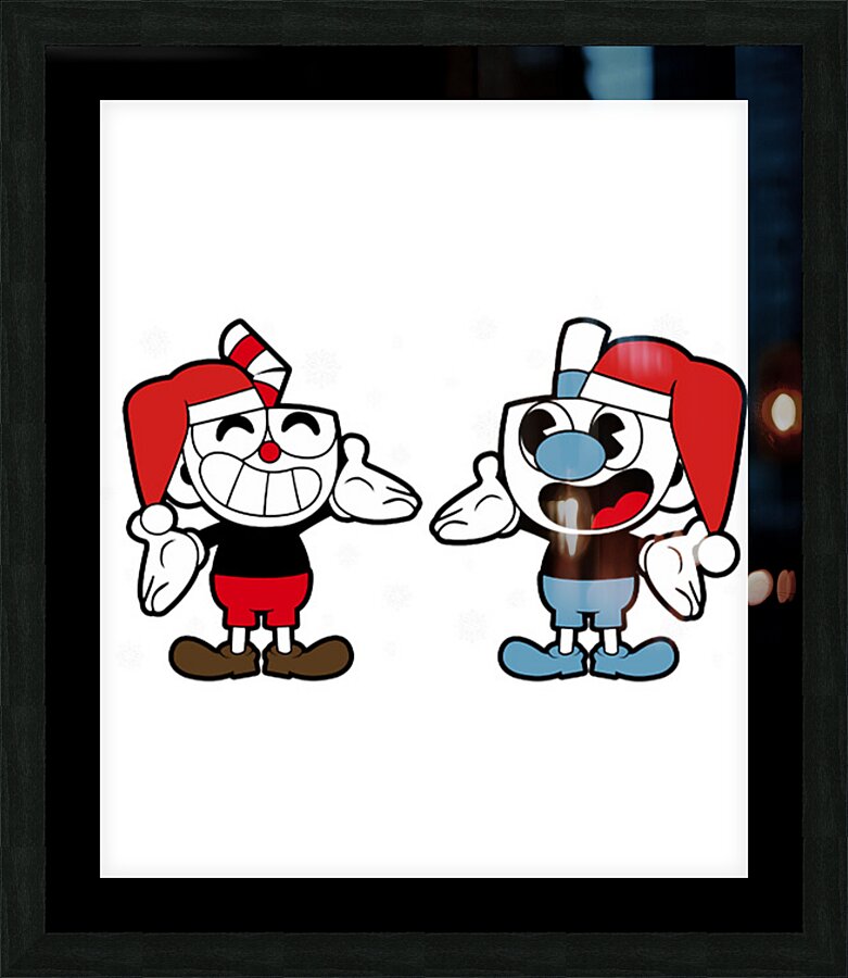 Cuphead 37 Picture Frame print