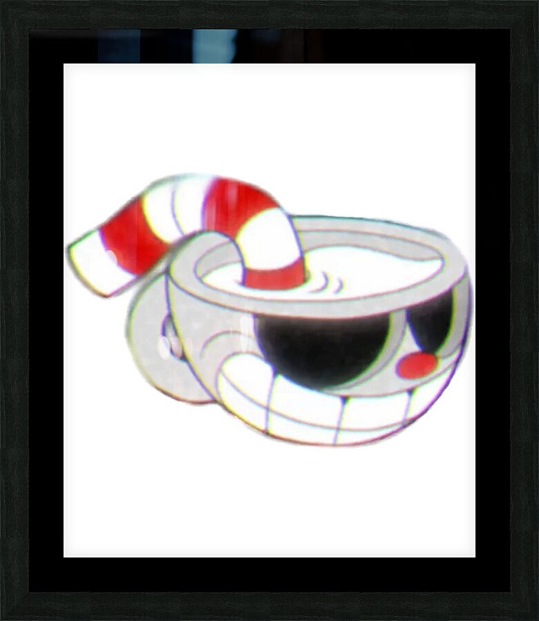 Cuphead 46 Picture Frame print