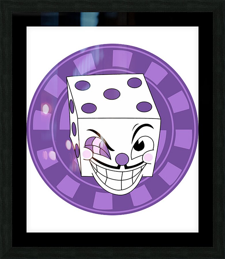 Cuphead 23 Picture Frame print