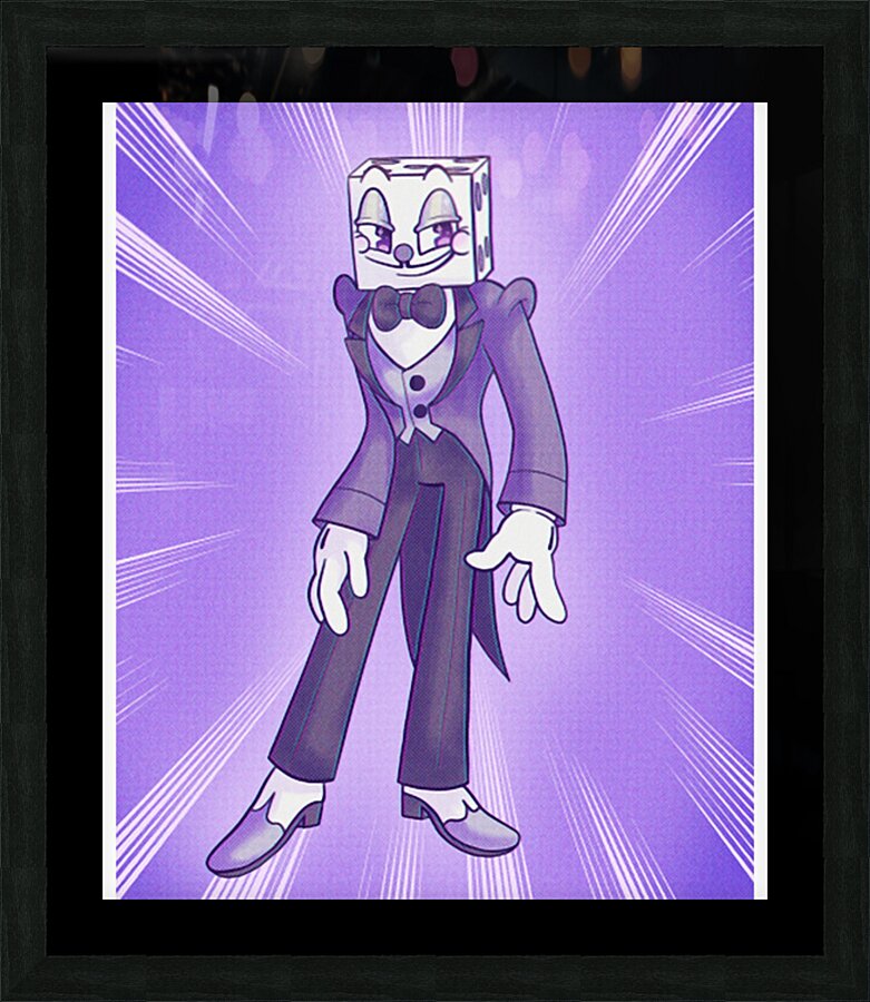 Cuphead 38 Picture Frame print