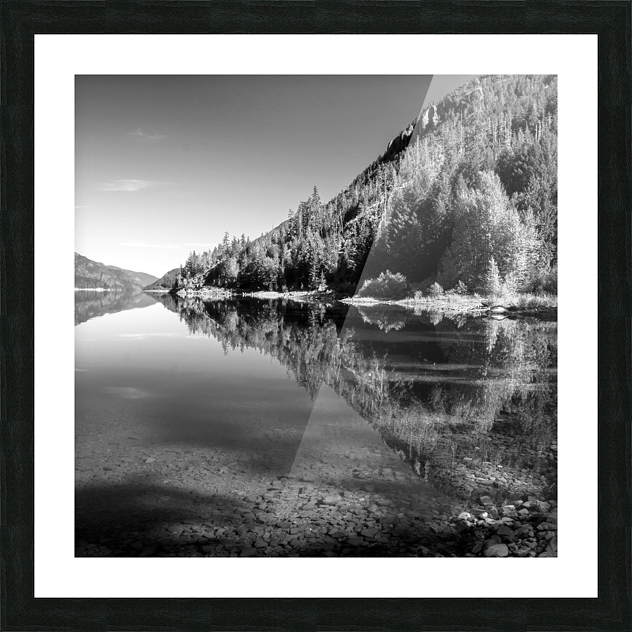 Buttle Lake Picture Frame print