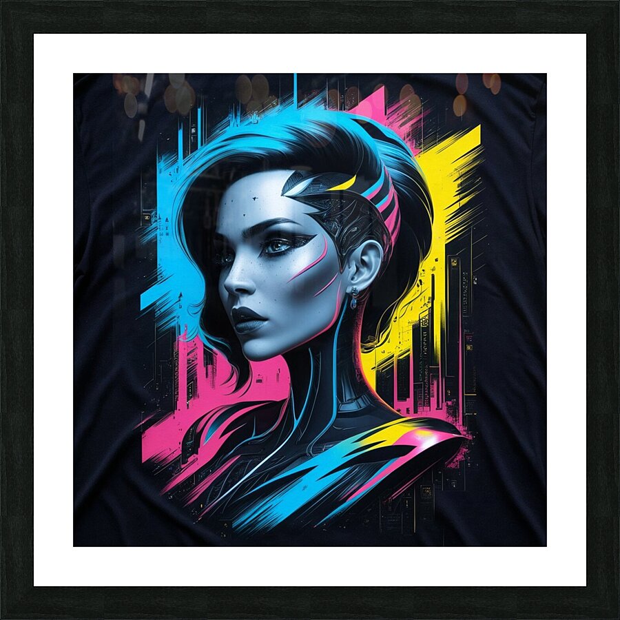 Stunning urban-inspired design featuring Picture Frame print