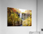 Fall. Minnehaha Falls. Acrylic Print
