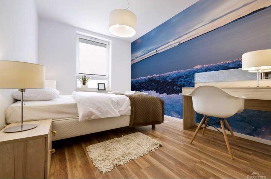 Artists Point - Winter Mural print