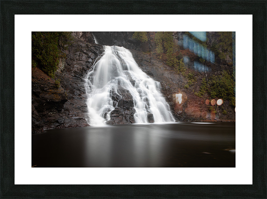 Caribou Falls Picture Frame print