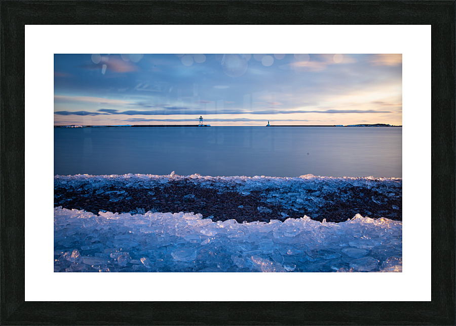 Artists Point - Winter Picture Frame print