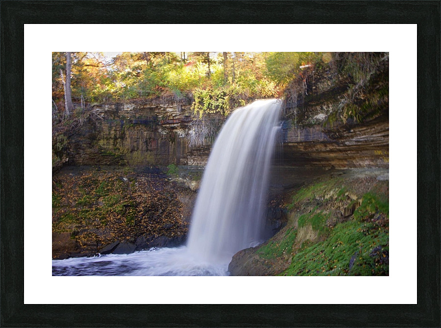 Minnehaha Falls Picture Frame print