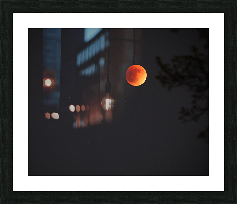 Blood Moon Picture Frame print