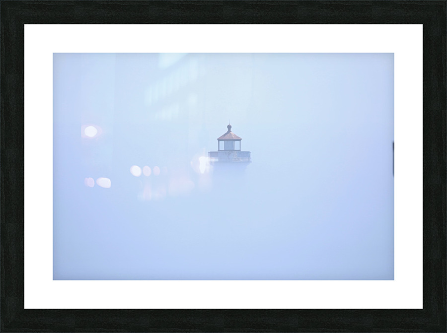 Barely There Artists Point Picture Frame print