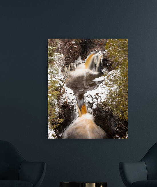 Cascade Falls. Wintertime. by Witch
