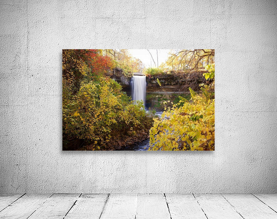 Fall. Minnehaha Falls. Wall Preview