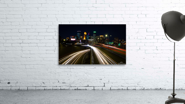 Minneapolis Skyline Wall Preview