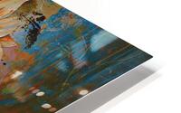 Abstract Sunflower HD Metal print