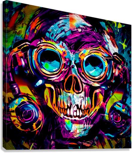 SKULL 25 Canvas Print