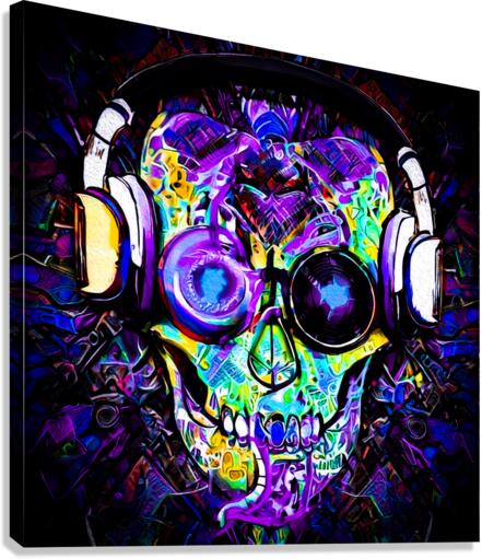 SKULL 30 Canvas Print