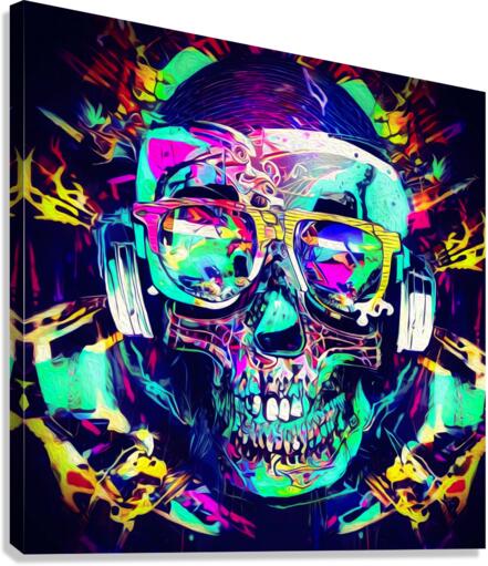 SKULL 14 Canvas Print