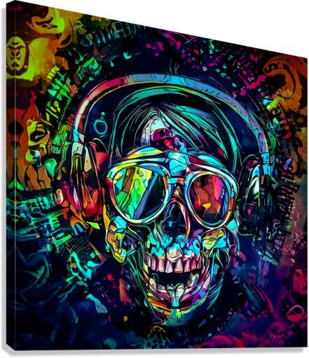 SKULL 20 Canvas Print
