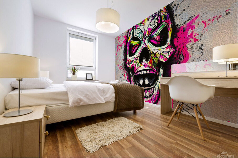 SKULL 11 Mural print