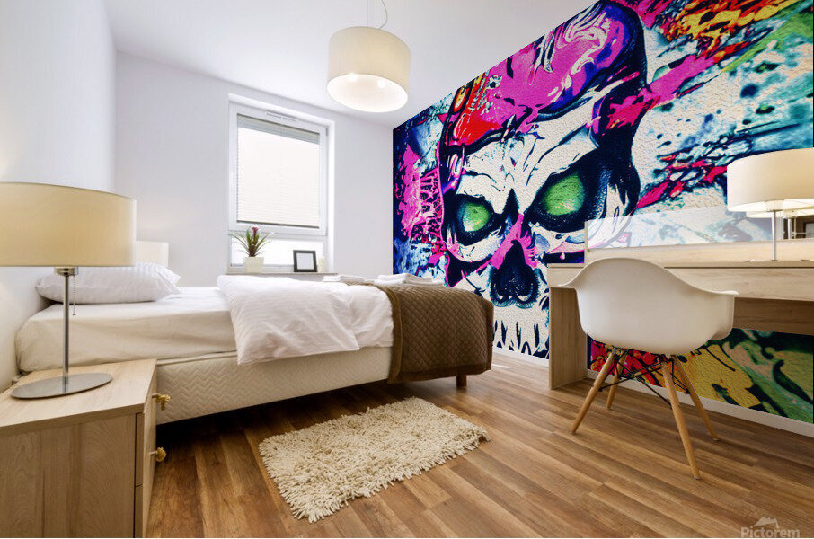 SKULL 12 Mural print