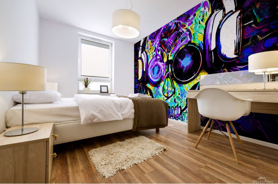 SKULL 30 Mural print
