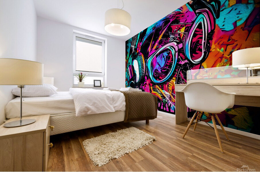 SKULL 26 Mural print