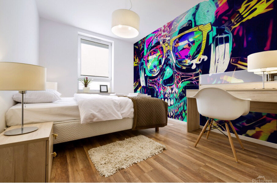 SKULL 14 Mural print
