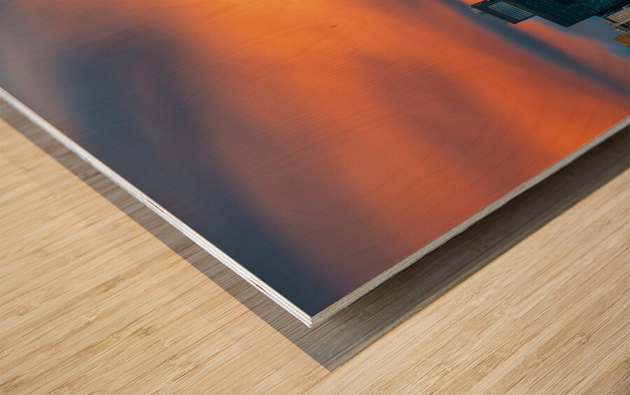 Kerry Park Wood print