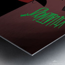 Villainous Metal print