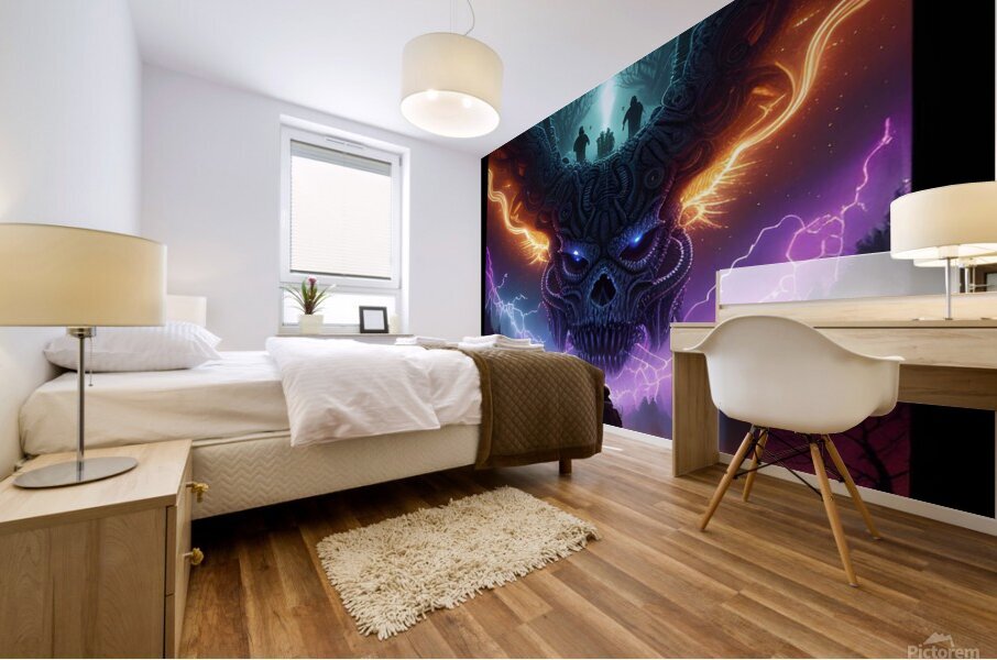 Stranger Things Mural print